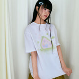 Fruit House Over Fit Tee (White)