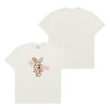 [24SS] マイネームイズファジーラビット半袖Tシャツ CREAM