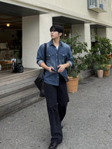 Creed western denim shirt