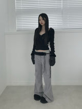 baby cargo fur bootcut pt(2color) 