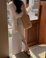 Vinta String Long Skirt