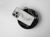 Cross Angel - silver epoxy case