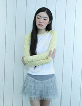 STAR RAGLAN T-SHIRT(YELLOW)