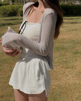 Joy Tencel V-neck cardigan