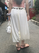 マシュマロマキシフローアラジンジョガーパンツ