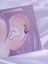 All surgical steel strawberry piercing