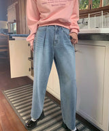545 バンバンエキゾースト デニム-デニムパンツ