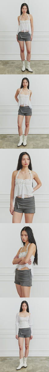 RUBY HOOK SHORTS charcoal