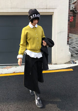 (WOOL) ウィークデイニットカーディガン