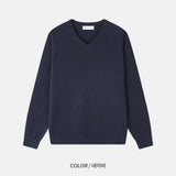 ヘラ Vネックニット