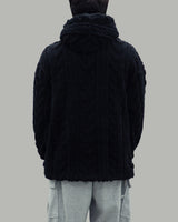 Moko Wool Hoodie (Black)