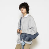 GT163 Overfit Collar Long Sleeve (GRAY)