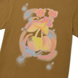 チェリーブラーグラフィックTシャツ [カーキ]
