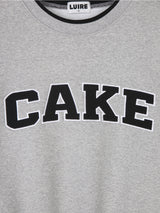 Cake layered shibori sweatshirt