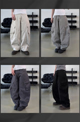 Raun Curved Cargo Wide Pants