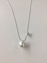 Clementine Silver Ball Necklace (2color)