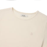 KIRSH プレーンスリムフィットTシャツ【アイボリー】