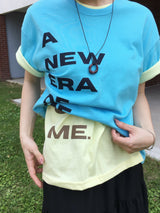 ニューエラレタリングクロップショートスリーブTシャツ (5c)