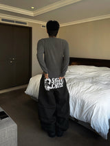 Warner Stone Print Denim Pants 2C