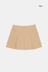 Saint pleated mini skirt pants