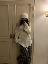 Starlight Round Stud Knit Beanie (6 colors)