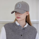 Round Logo Ball Cap (Gray)
