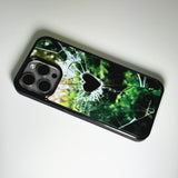 Crack of Heart Bumper Mirror Phone Case (Mirror)