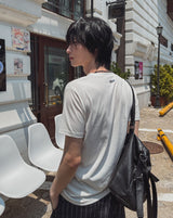 [LAN ARCHIVE] サイドシャーリング半袖Tシャツ