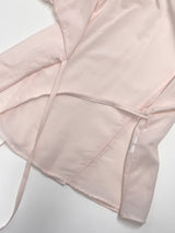 Puff Strap Short Sleeve Blouse