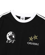 GLOBE FOOTBALL LS TEE BLACK(CV2FSUT552A)