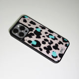 Soft Pop Leopard Phone Case Pale Blush (BK_MagSafe Glass)