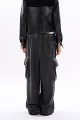 Ryhall vintage dyeing cargo sweatpants