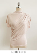 Dayzel Half Drape Cool Span T-Blouse