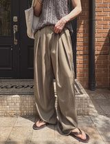 Sense Summer Banding Wide Slacks