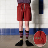 LOGO NYLON SHORT / BRICK