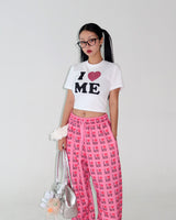 I love lettering jogger pants
