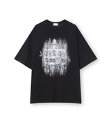 nebrae グランジ半袖Tシャツ