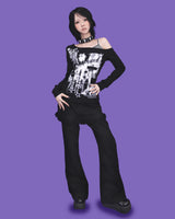 hip layered skirt pants (4color)