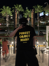 Look Number Purest Lettering Print Overfit Short Sleeve