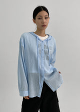 [MADE] Kissen Summer Overfit Hooded Shirt