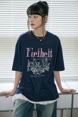 26SS★ フライハイトシティ半袖Tシャツ