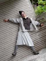 OVERSIZED HOODIE JUMPER (KHAKI BEIGE)