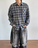 Bleach Checkered Shirt