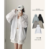 Summer Barlock 🩶 Side Mesh Barlock Hood Windbreaker