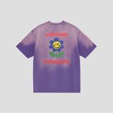 AWESOME FLOWER T SHIRT