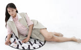 FRONT BELT SHORTS_SAND BEIGE