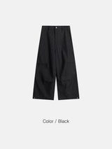 Ruton Pintuck Wide Stripe Pants 2C