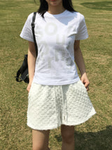 ポポバックルバンディングショートパンツ (3c)