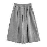 バルーンツータック7丈バミューダースウェットパンツ (5 color)
