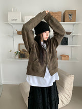 CAMO 2WAY SWEAT HOODIE (2C)